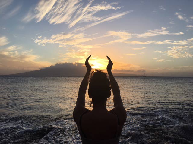 Maui Sunset Yoga